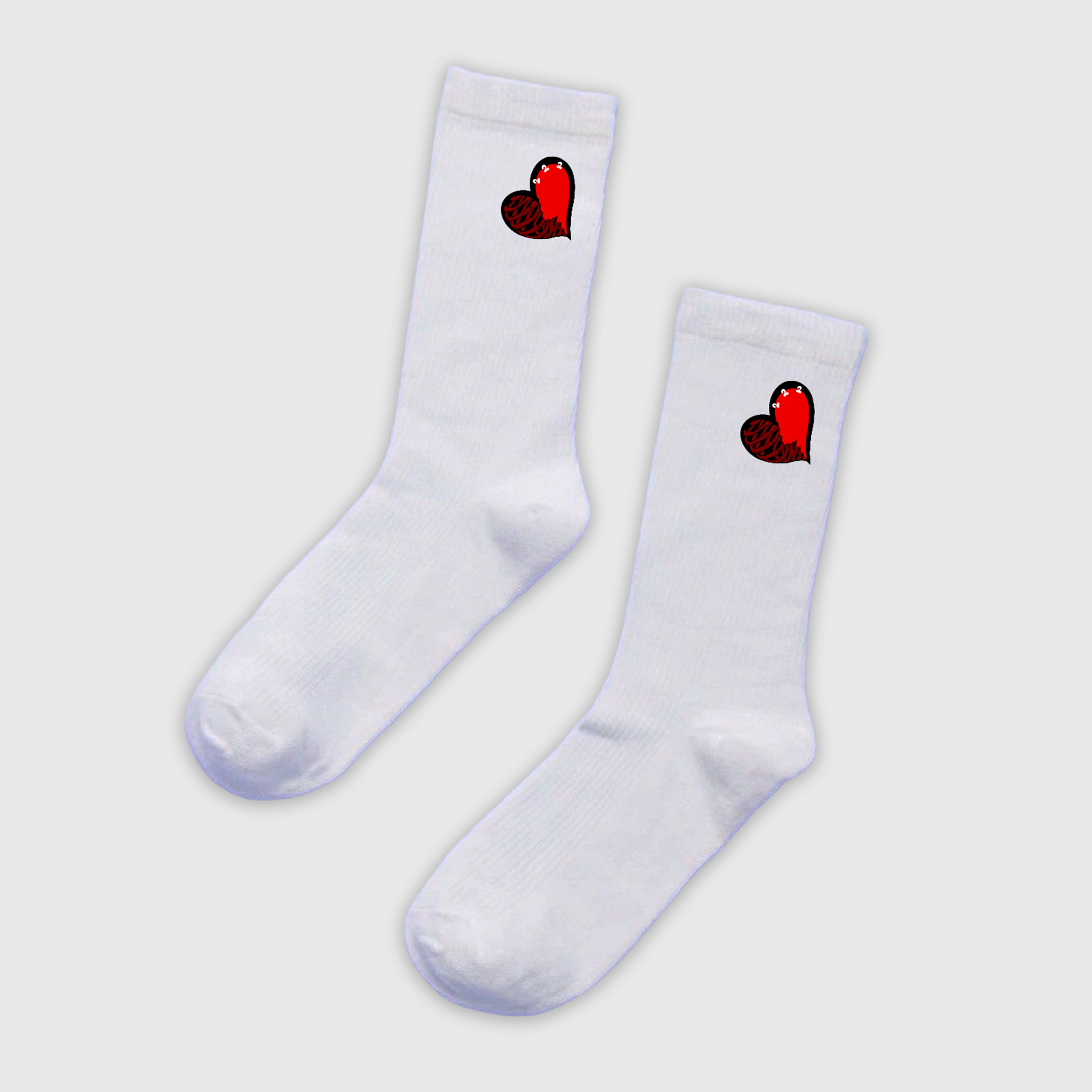 222 Heart Socks